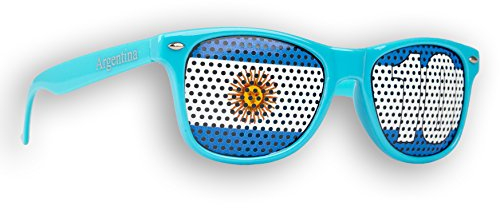 Promo Trade WM Fanbrille - Argentinien #10 - Sonnenbrille - Fan Artikel