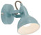 BRILONER - Wandleuchte Innen schwenkbar, Vintage, E14 Fassung, max. 40 Watt, Wandlampe innen, Wandstrahler, Wandlicht, Wandbeleuchtung, Schlafzimmer, Flurlampe, 15,6x10 cm, Mint-Weiß