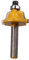 TCT Roman Ogee Edging Router Bit 25mm D 4mm Radius Cutter Tool 1/4 Shank