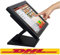 Yunrux monitor per registratore di cassa, da 15 pollici, schermo touch screen, USB, POS, LCD, a 170 gradi, per sistema di cassa con supporto, risoluzione 1024 x 768, VGA