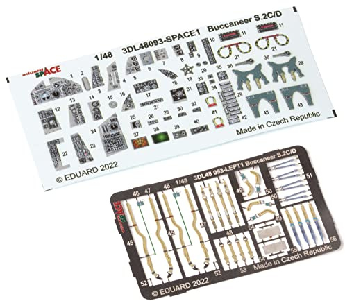 Eduard Accessories 3DL48093 -1:48 Buccaneer S.2C/D SPACE for AIRFIX - Neu