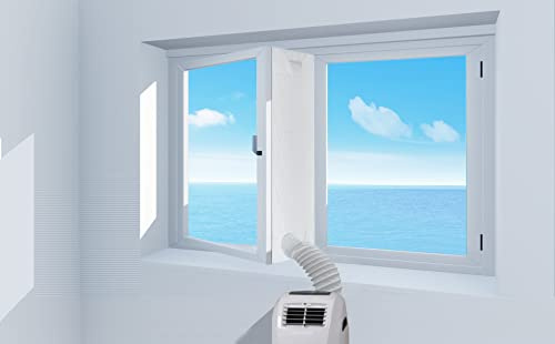 US-New with Tube HOOMEE 157 Window Seal with Tube for Portable Air Conditioner, Work with Mobile Air Conditioning (400 CM)