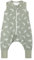 Owlivia 1.0 Tog Baby Schlafsack aus 100% Bio-Baumwolle mit Füßen - Ganzjähriger Komfort für Ihr Kleinkind, Feder Grün 90 cm (3 Jahre)