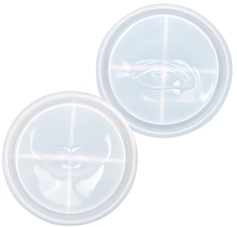 Operitacx 2St Silikonform DIY-Kerzenständer Gießen von Epoxidharz Harz Epoxid Kerzenhalter Form für Räucherstäbchenhalter Epoxidharzform selber machen Aschenbecher Kunsthandwerk Werkzeug