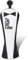 Golf Club Head covers Hybrid Utility Rescue with Interchangeable Number Tag 23456 UT Elastic Closure Black PU Leather The Golf Father Gift