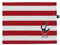 SCHIETWETTER Accessoire Tischset Ahoi, Platzset, Anker, aus Stoff, Untersetzer, Baumwollgemisch, maritim, gestreift, dekorativ, waschmaschinenfest rot OS