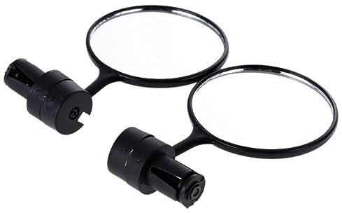 MILISTEN Paar Fahrrad-rückspiegel Mountainbike-vorbaukappe Stecker Für Fahrradlenker Rückspiegel Für Fahrrad Spiegel Der Rückfahrkamera Schatten Der Klimaanlage Lenkerstopfen Reflektierend