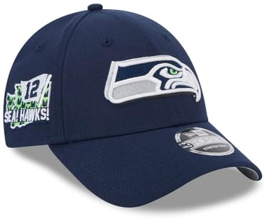 New Era Seattle Seahawks NFL24 Draft 9Forty Stretch Snapback Cap