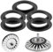 OQKAHIV Conjunto de 5 juntas de goma para cestas de colador - Tapón y válvula para fregadero, lavabo y bañera, Reemplazo perfecto para coladores de cocina y tesagües, Hermeticidad garantizada,