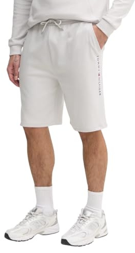 Tommy Hilfiger Herren Track Um0Um03452 Shorts, Grey (Light Cast), L