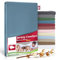 Greenline Spannbettlaken Premium Jersey aus 100% Baumwolle Greenline Blau Doppelpack (2X) 180-200x200 cm bis zu 30 cm auch für Boxspringbetten, Spannbetttuch