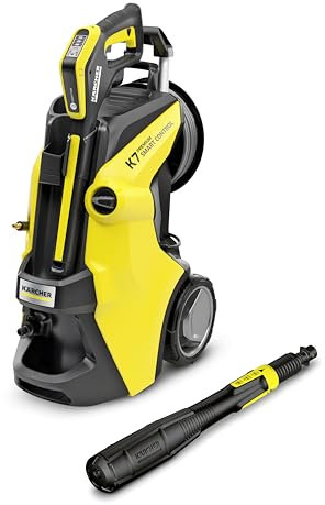 Kärcher K 7 Premium Smart Control Flex Pressure Washer, Pressure: max. 180 bar, Flow Rate: 550 l/h, Area: 60 m²/h, Water Filter, Weight: 17.8 kg, High-Pressure Flex Hose and Gun, Multi Jet Spray Lance