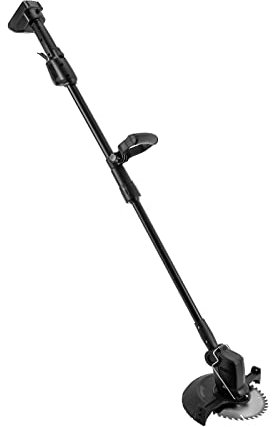 Garden Strimmer, 300W Cordless Strimmer String Trimmer and Lawn Edger Grass Trimmer with Adjustable Head and Handle Cordless Trimmer Kit for Home Lawn Mowing, Landscaping, Orchard Pruning