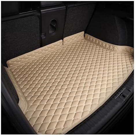 BEROZA Alfombrilla Maletero, para Seat Ibiza 2017-2024 Protección Impermeable Antideslizante Accesorios Interiores Carga Maletero,C
