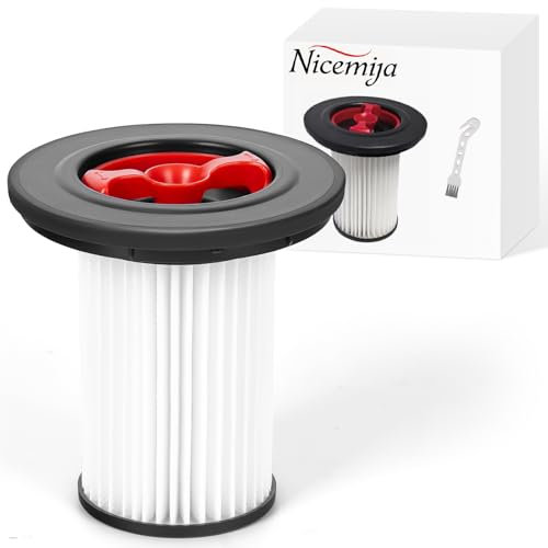 1er-Pack Filter Kompatibel mit Bosch Unlimited Gen2 Serie 8 Staubsauger mit Reinigungsbürste Filter Ersatz 12036642, 12023349(nicht geeignet für Serie 6 und 7)