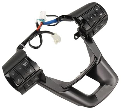 Lenkrad Control Schalter Audio-Modus-Steuerschalter Lenkrad Multifunktional 84250-0K320 Passend für Toyota Hilux Revo Rocco Fortuner 2015-2020 Lenkradknopf