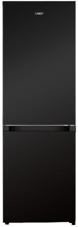 CANDY CCG1L314EBK 144cm Small Low Frost Fridge Freezer - Black - E Rated