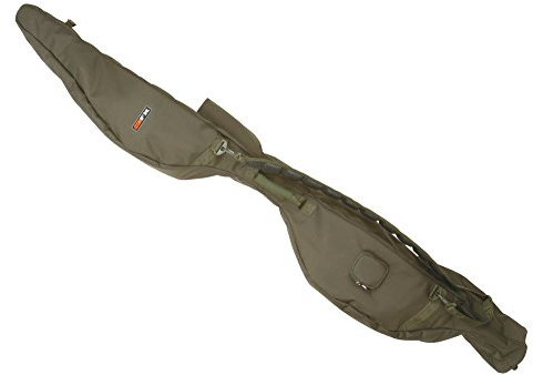Fox FX 5-rod 12ft Sleeve 3 up 2 down 195cm - Rutentasche für Karpfenruten, Angeltasche für Angelruten, Tasche für Karpfenrute