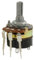 sourcing map 6 mm gerändelt Schaft Drei Terminal 500 K Ohm Linear Taper Potentiometer B500 K de