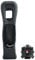 OSTENT MotionPlus Motion Plus + Silikonhülle kompatibel für Nintendo Wii Remote Controller Spiel Farbe Schwarz