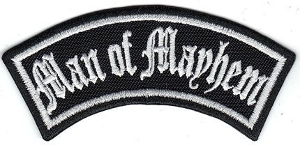 Men of Mayhem Biker Rider Rankpatch Odin Thor Northmen Aufnäher Patch Abzeichen