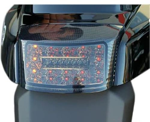 Rücklicht mbk 50 booster 2004- LED + Blinker black