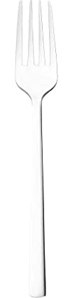 Olympia Airnox 18/0 Stainless Steel Magnetic Fork, 180mm (Pack of 12) | Polished finish cutlery with magnetic properties to prevent slipping during airline turbulence or dropping into waste bins.