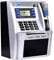 YaBao Pounds Version Electronic ATM Savings Bank Digital Piggy Money Bank Machine,Electronic Cash Box with Debit Card,Password Login,Voice Prompt,Coin Recognition,Targets Setting (Silver/Black)