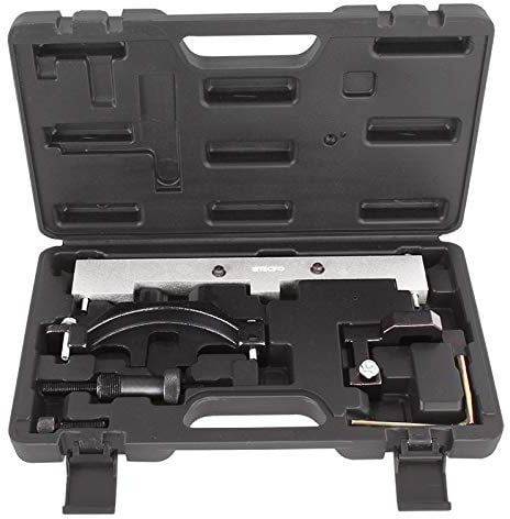 TECPO Juego de herramientas de ajuste de motor adecuadas para motores de gasolina BMW N40 N45 1,6 L con doble árbol de levas E81 E87 E46 E90, incluye kit de herramientas de ajuste del motor