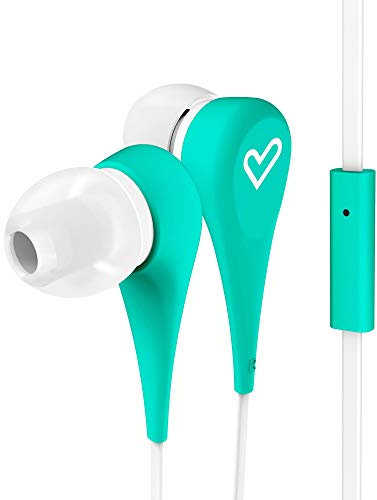 Energy Sistem Style 1+ - Auriculares Intrauditivos (Micrófono Incorporado, Acabado Rubber, Cable de 120 cm) Color Mint