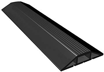 The Ramp People 3m Floor Cable Protector 1m - 9m (Channel size 20mm x 10mm) | 1m - 9m Length Options | Black