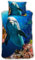 ESPiCO Bettwäsche Sleep and Dream Delfin Fische Korallen Riff Wasser Meer Ozean Renforcé, Größe:135 cm x 200 cm