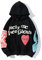 TMOYJPX Kanye Sweat-Shirt Lucky me Hoodie de Mode pour Homme Femme I See Ghosts Sweat à Capuche avec Poches Unisex Oversize (Noir, XL)