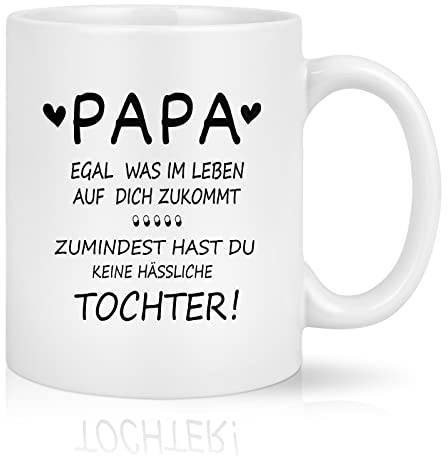 Joymaking Kaffeetasse Geschenke für Papa, Papastaggeschenke, Vaterstaggeschenke, Papa Tasse, Kaffeetasse Papa Becher Geschenk für Vater…