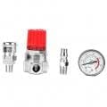 Herkules Kompressor Ersatzteile, Manometer Für Druckschalter Druckregler Mit Stecker / Buchse Für Luftkompressor