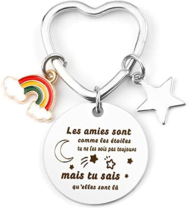 Cadeau Moins De 10 Euros,Meilleure Amie Cadeau,Cadeau Amie,Cadeau Meilleure Amie,Cadeau Meilleure Amie Femme,Cadeau Pour Une Amie,Cadeau Anniversaire Amie,Porte Clef Amie,Cadeau 40 30 Ans Femme Noel