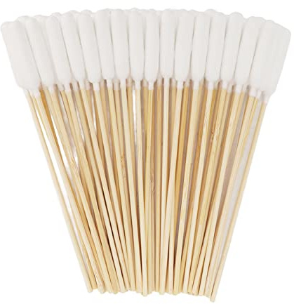 100pcs Coton-tige pour Animaux de Compagnie, Chien Chat Coton-tige Professionnel élimination de la saleté Bâton de Bambou Coton-tige pour Nettoyer les Oreilles des Chiens