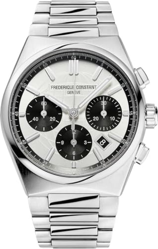 Frederique Constant Analog FC-391SB4NH6B, Silber, Armband