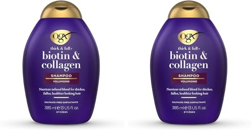 OGX Biotin & Collagen Hair Thickening Shampoo, 385ml (Pack of 2)