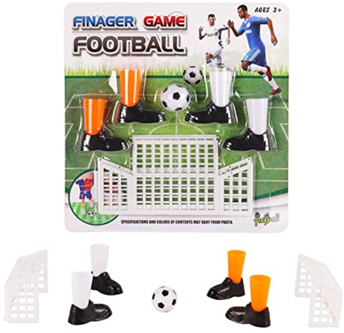 Zasdvn Gioco di Calcio Giocattolo con Le Dita - Gioco Sportivo Interattivo da Tavolo per Interni, Giochi con Le Dita per Ragazze Ragazzi Famiglia Bambini, Giocattoli Portatili Che Possono Essere