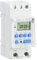 Wengart Minuterie numérique THC30,AC230V 30A programmable hebdomadaire, jusqu'à 28 Groupes activés et désactivés, Montage sur Rail, Sortie de Commutation sans potentiel