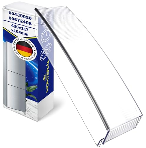 Kühlschrank Flaschenhalter 429x117x104 mm mit dem Originalcode 00439050 439050 00672408 672408 für Bosch für Siemens für Neff - MADE IN GERMANY - Garantie 10 Jahre - MONTERAL