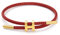 Geflochtenes Armband Damen – Perfektes Geschenk für Muttertag, Ostern und besondere Anlässe! Verstellbarer Armreif, Charm Armband für Frauen, Segeltau Armband für Freundinnen (Rot)