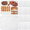 10 Pack Grill Topper BBQ Disposable Grill Topper,Non-Stick Aluminum Grill Mesh Mat, Easy to Clean Disposable Grilling Liners for Outdoor Smoker, Pellet,Gas,Charcoal Grills