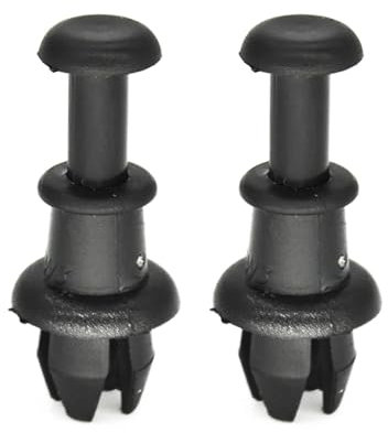 MEIZIYU 2X Gepäckraumabdeckungs-Clips passend for SEAT, Altea Arona Ibiza 6L 6J 6F Leon 1M 1P Mii Toledo 5P KG 1M6867574A Schnurhalter, Schwenkaufhänger Gepäckraumabdeckungshalterung