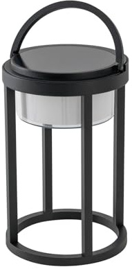Lucande Outdoor Solar Lights Tilena dimmable (Modern) in Black Made of Aluminium from Decorative Solar Lights