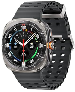 Samsung Galaxy Watch Ultra AI Smart Watch, Health Monitoring Fitness Tracking, 47mm LTE Titanium Silver SM-L705FZTAEUA (UK Version) (Renewed)