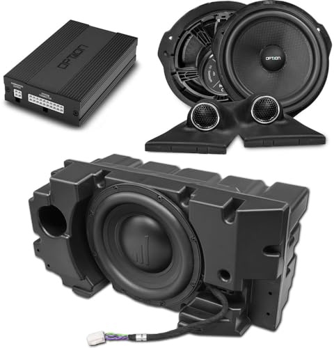 Option Soundsystem V2 kompatibel mit Mercedes V-Klasse/Vito W447 (1. Facelift, 2019-2024) - 100% Plug & Play mit DSP-Verstärker, Subwoofer & Front-Lautsprecher