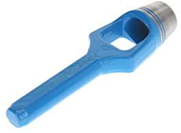 GEDORE Emporte-pièce pour matériaux tendres, Ø 28 mm, Caoutchouc, Cuir, Joints, Tissus, Rond, Longueur 175 mm, Emporte-pièce, 570028