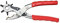Wiha Revolverlochzange oval (28402) I Stanzzange mit Lochgrößen 4mm + 4,5mm + 5mm I Feststellraste und 6 auswechselbare Lochpfeifen